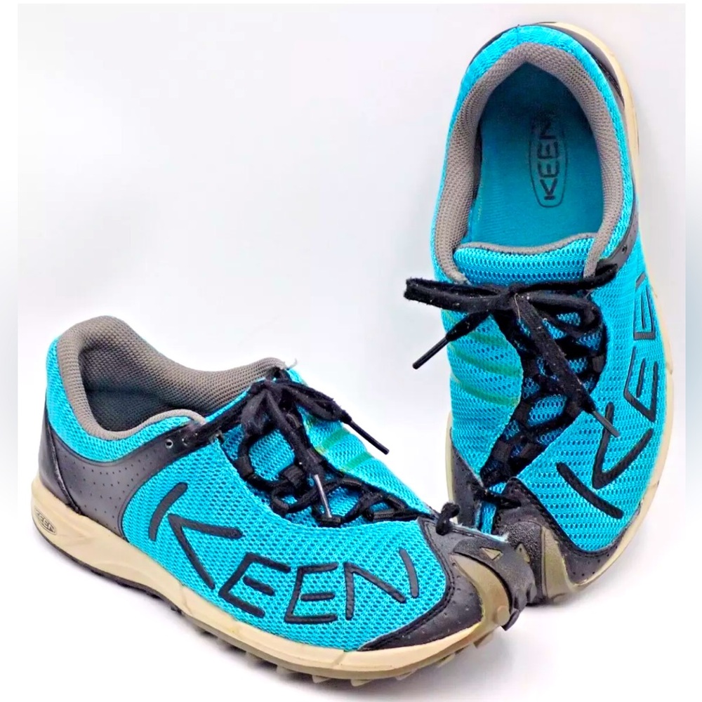 Keen Trail Running Shoes Women's Size 6.5 TR A86 Hiking Lightweight Mesh Blue